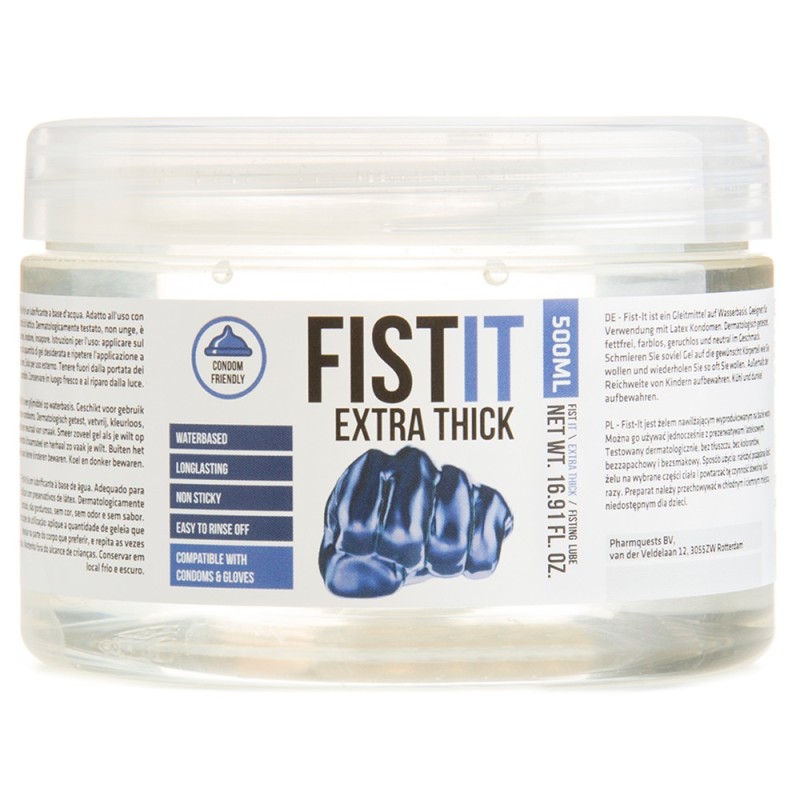LUBRIFICANTE PARA FISTING FIST IT EXTRA THICK 500ML LUBRIFICANTE PARA FISTING FIST IT EXTRA THICK 500ML