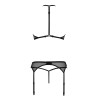 CONJUNTO DE 3 PEÇAS SATARA PRETO EROTIC LINE PASSION 
