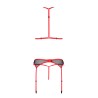 CONJUNTO DE 3 PEÇAS SATARA VERMELHO EROTIC LINE PASSION