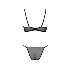 CONJUNTO DE 2 PEÇAS SELAGINELLA BIKINI PRETO ECO COLLECTION PASSION