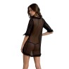 ROBE E TANGA SELAGINELLA PRETO ECO COLLECTION PASSION