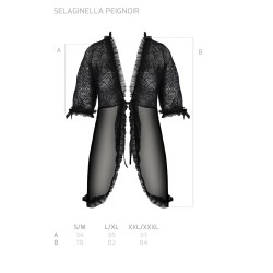 ROBE E TANGA SELAGINELLA PRETO ECO COLLECTION PASSION