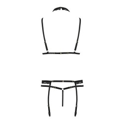 CONJUNTO DE 4 PEÇAS  SHELLY PRETO DEVIL COLLECTION PASSION