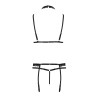 CONJUNTO DE 4 PEÇAS  SHELLY PRETO DEVIL COLLECTION PASSION