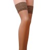 MEIAS DE LIGAS ST020 BEGE (FISHNET) PASSION