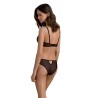 CONJUNTO DE 2 PEÇAS ZINNIA BIKINI PRETO ECO PASSION