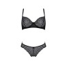 CONJUNTO DE 2 PEÇAS ZINNIA BIKINI PRETO ECO PASSION