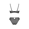 CONJUNTO DE 2 PEÇAS ZINNIA BIKINI PRETO ECO PASSION