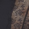 CAMISA DE NOITE E TANGA ZOJA PRETO PASSION