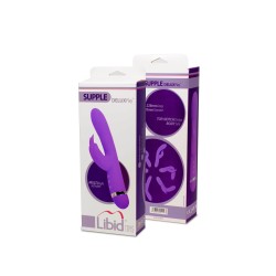 VIBRADOR RABBIT SUPPLE DELUX PLAY ROXO LIBID TOYS