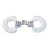 ALGEMAS COM PELÚCIA FURRY FUN BRANCO TOYJOY