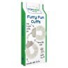 ALGEMAS COM PELÚCIA FURRY FUN BRANCO TOYJOY