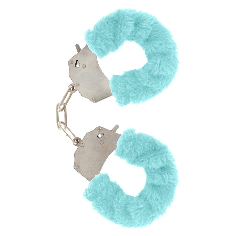 ALGEMAS COM PELÚCIA FURRY FUN AZUL CLARO TOYJOY ALGEMAS COM PELÚCIA FURRY FUN AZUL CLARO TOYJOY
