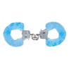 ALGEMAS COM PELÚCIA FURRY FUN AZUL CLARO TOYJOY