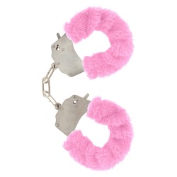 ALGEMAS COM PELÚCIA FURRY FUN ROSA TOYJOY