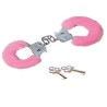 ALGEMAS COM PELÚCIA FURRY FUN ROSA TOYJOY