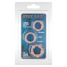 CONJUNTO DE 3 ANÉIS PARA O PÉNIS STAY HARD FLESH SCALA 