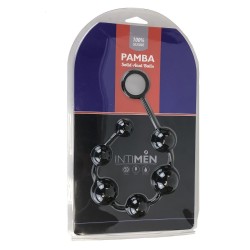 TIRA DE 6 PÉROLAS ANAIS PAMBA PRETO INTIMEN 