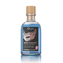 KIT DE MASSAGEM LIPS SEXY THERAPY ALGODÃO DOCE ORGIE