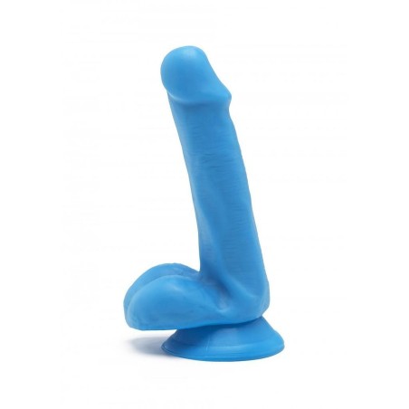 DILDO HAPPY DICKS 6 INCH COM TESTICULOS AZUL GET REAL