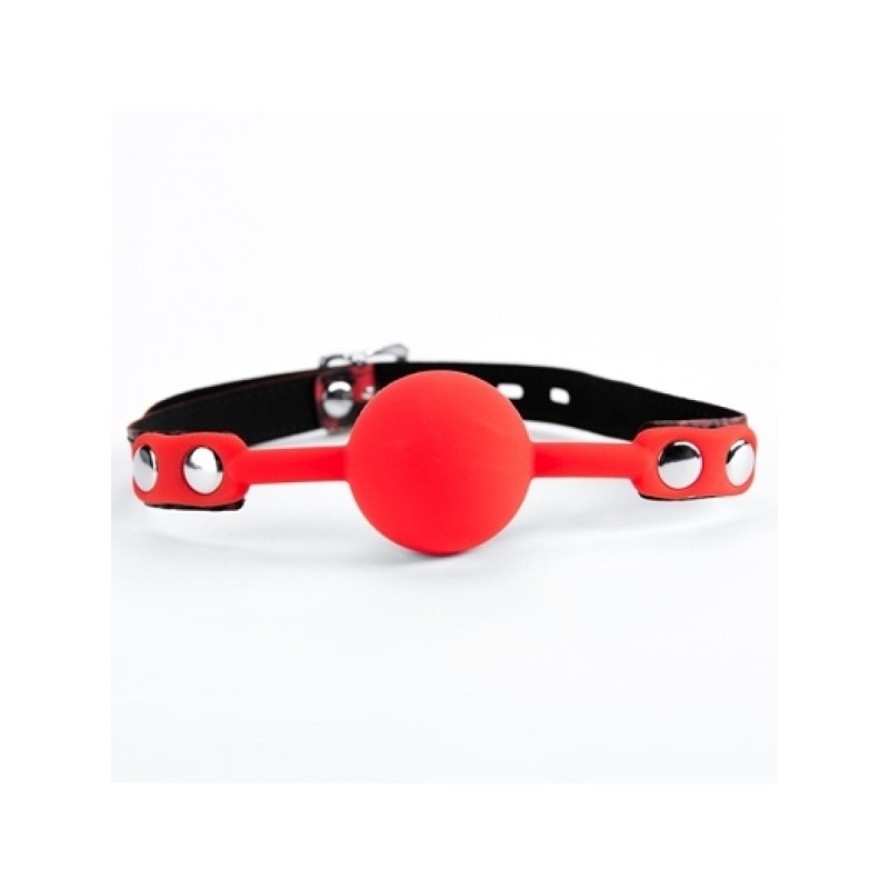 MORDAÇA COM BOLA DE SILICONE RED LEOPARD ARGUS FETISH ARGUS TOYS MORDAÇA COM BOLA DE SILICONE RED LEOPARD ARGUS FETISH ARGUS TOYS