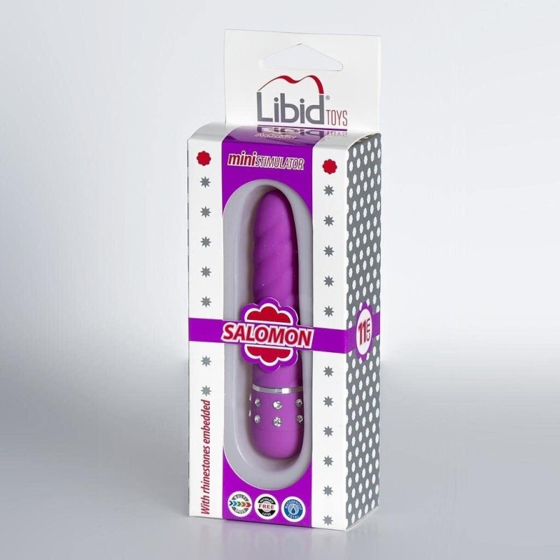 VIBRADOR SALOMON ROXO LIBID TOYS VIBRADOR SALOMON ROXO LIBID TOYS