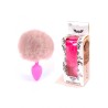 PLUG ANAL COM CAUDA DE COELHO EXCLUSIVITY ROSA BOSS SERIES