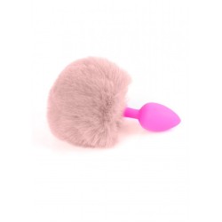 PLUG ANAL COM CAUDA DE COELHO EXCLUSIVITY ROSA BOSS SERIES
