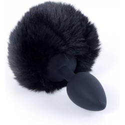 PLUG ANAL COM CAUDA DE COELHO EXCLUSIVITY PRETO BOSS SERIES