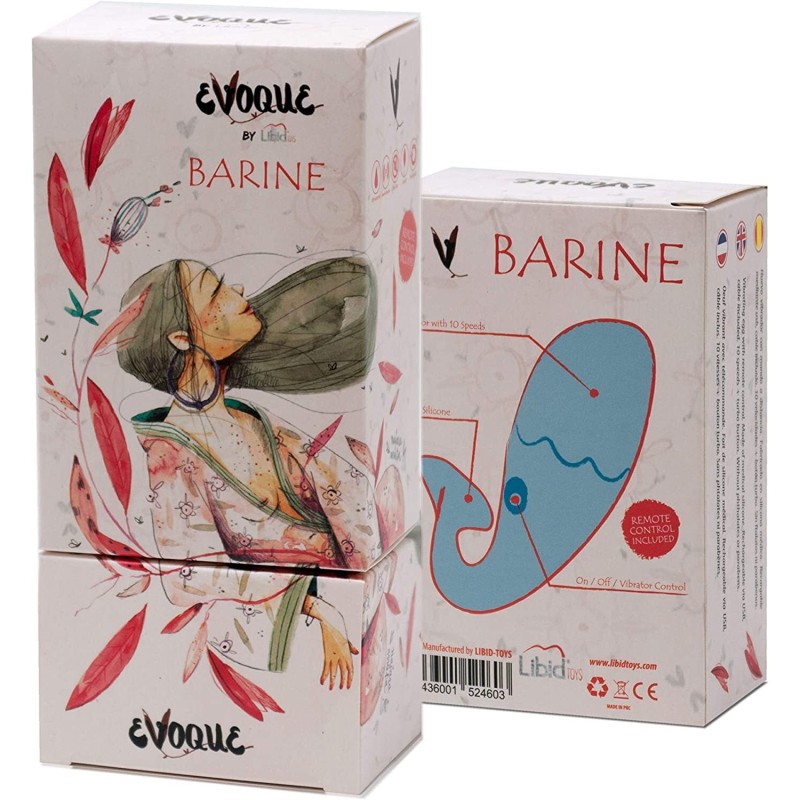 OVO VIBRATÓRIO RECARREGÁVEL COM COMANDO BARINE ROXO EVOQUE OVO VIBRATÓRIO RECARREGÁVEL COM COMANDO BARINE ROXO EVOQUE