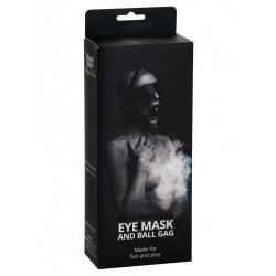ARNÊS FACIAL COM VENDA E MORDAÇA OVER THE HEAD ARGUS TOYS