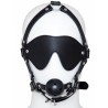 ARNÊS FACIAL COM VENDA E MORDAÇA OVER THE HEAD ARGUS TOYS