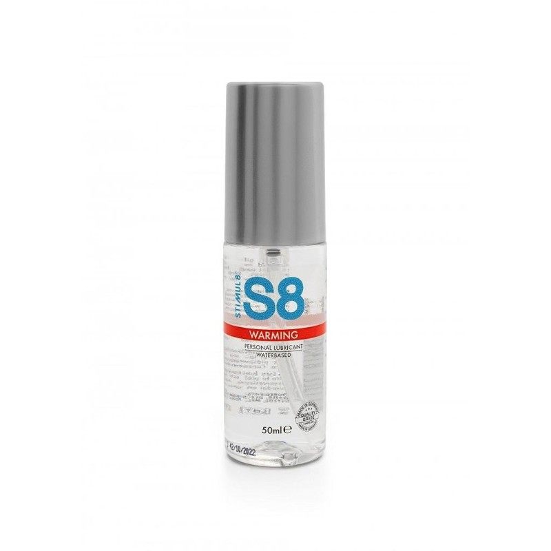 LUBRIFICANTE À BASE DE ÁGUA COM EFEITO DE AQUECIMENTO S8 STIMUL8 50ML LUBRIFICANTE À BASE DE ÁGUA COM EFEITO DE AQUECIMENTO S8 STIMUL8 50ML