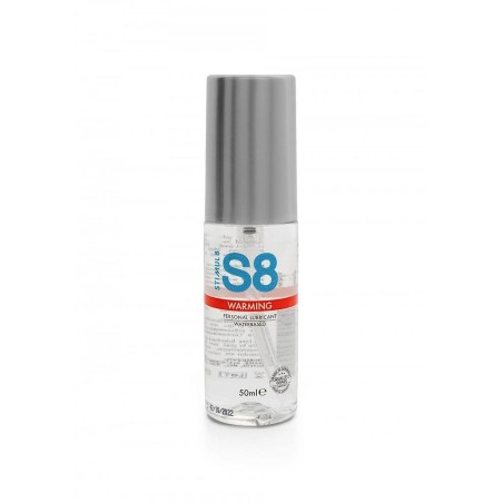 LUBRIFICANTE À BASE DE ÁGUA COM EFEITO DE AQUECIMENTO S8 STIMUL8 125ML