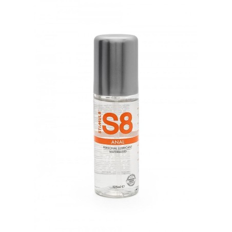 LUBRIFICANTE ANAL À BASE DE ÁGUA S8 STIMUL8 125ML