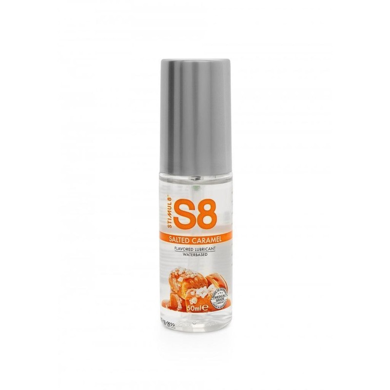 LUBRIFICANTE À BASE DE ÁGUA COM SABOR A CARAMELO SALGADO S8 STIMUL8 50 ML LUBRIFICANTE À BASE DE ÁGUA COM SABOR A CARAMELO SALGADO S8 STIMUL8 50 ML
