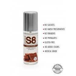 LUBRIFICANTE À BASE DEÁGUA COM SABOR A CHOCOLATE S8 STIMUL8 125ML