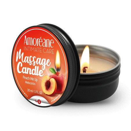 VELA DE MASSAGEM PEACH ME UP AMORÉANE INTIMATE CARE 30 GR