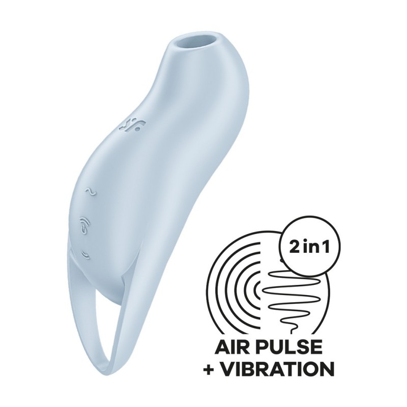 VIBRADOR POCKET PRO 1 - AZUL SATISFYER VIBRADOR POCKET PRO 1 - AZUL SATISFYER