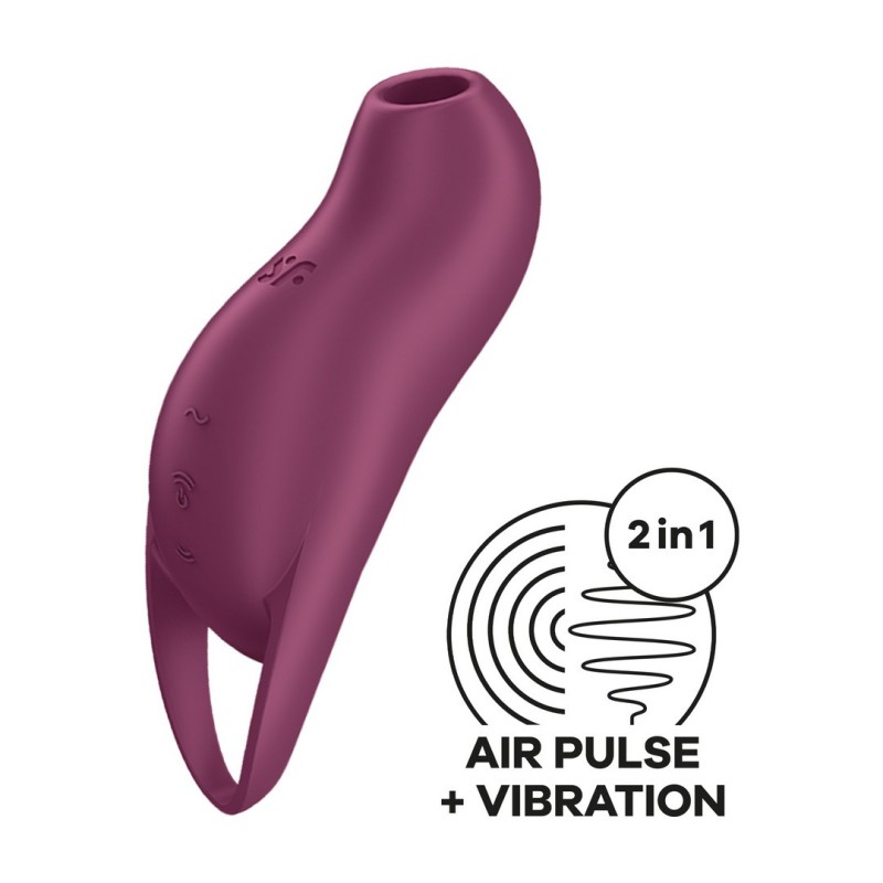 VIBRADOR POCKET PRO 1 - ROXO SATISFYER VIBRADOR POCKET PRO 1 - ROXO SATISFYER
