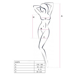 VESTIDO BS073 PRETO EROTIC LINE PASSION 