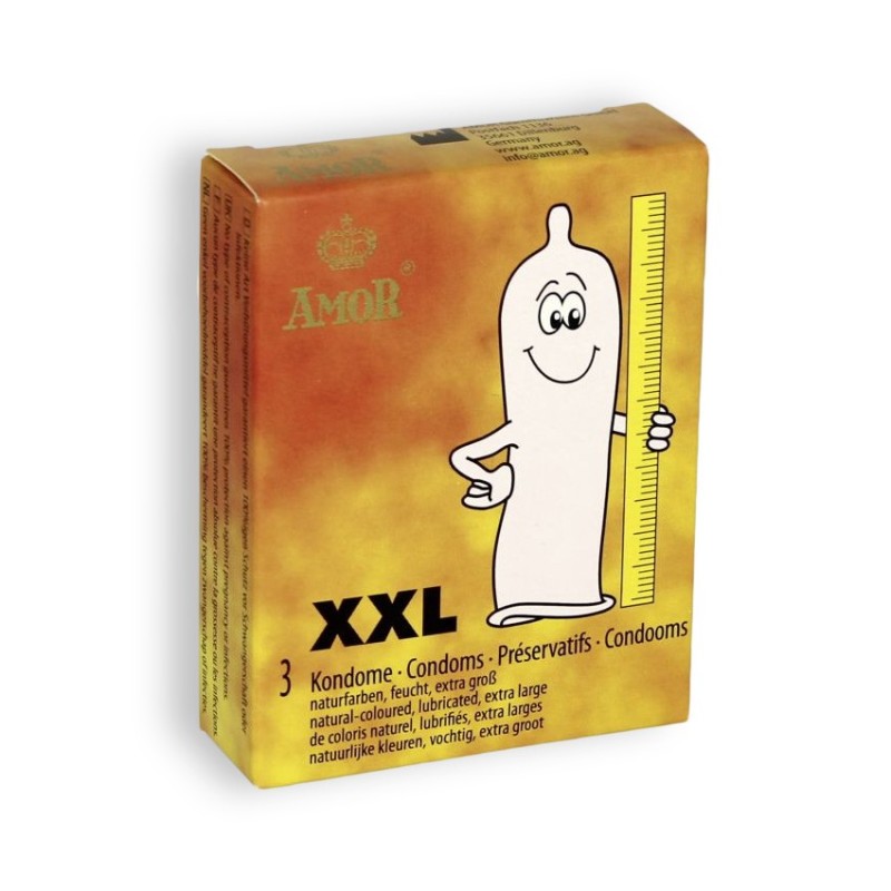 PRESERVATIVOS XXL 3 UNIDADES PRESERVATIVOS XXL 3 UNIDADES