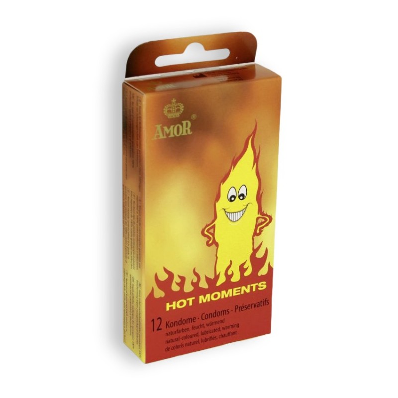 PRESERVATIVOS HOT MOMENTS 12 UNIDADES PRESERVATIVOS HOT MOMENTS 12 UNIDADES