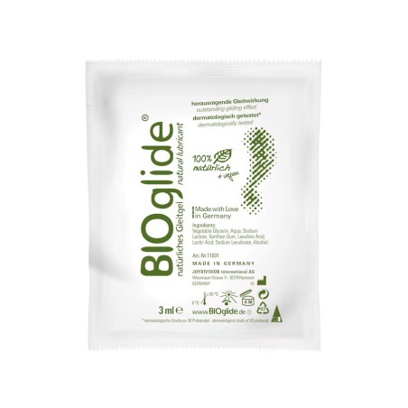 SAQUETA LUBRIFICANTE BIOGLIDE 3 ML