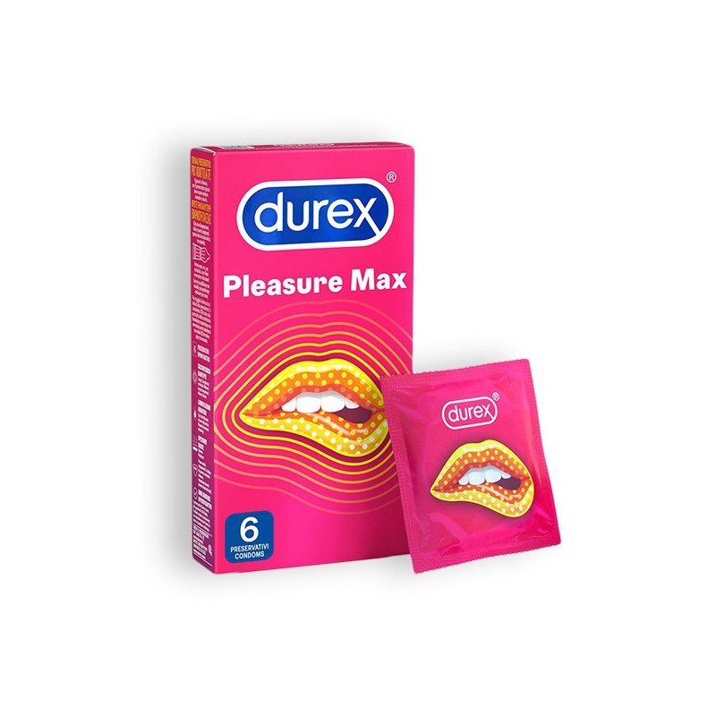 PRESERVATIVOS DUREX PLEASUREMAX 6 UNIDADES PRESERVATIVOS DUREX PLEASUREMAX 6 UNIDADES