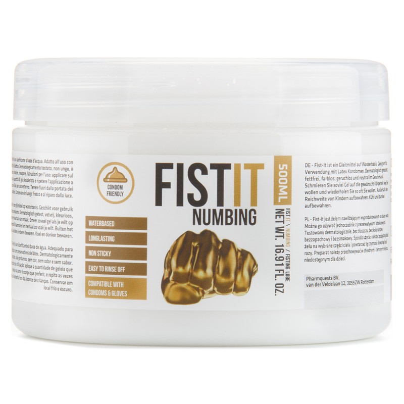 LUBRIFICANTE PARA FISTING FIST IT NUMBING 500ML LUBRIFICANTE PARA FISTING FIST IT NUMBING 500ML