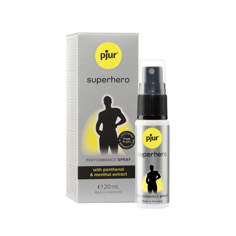 SPRAY RETARDANTE PJUR SUPERHERO PERFORMANCE 20ML SPRAY RETARDANTE PJUR SUPERHERO PERFORMANCE 20ML