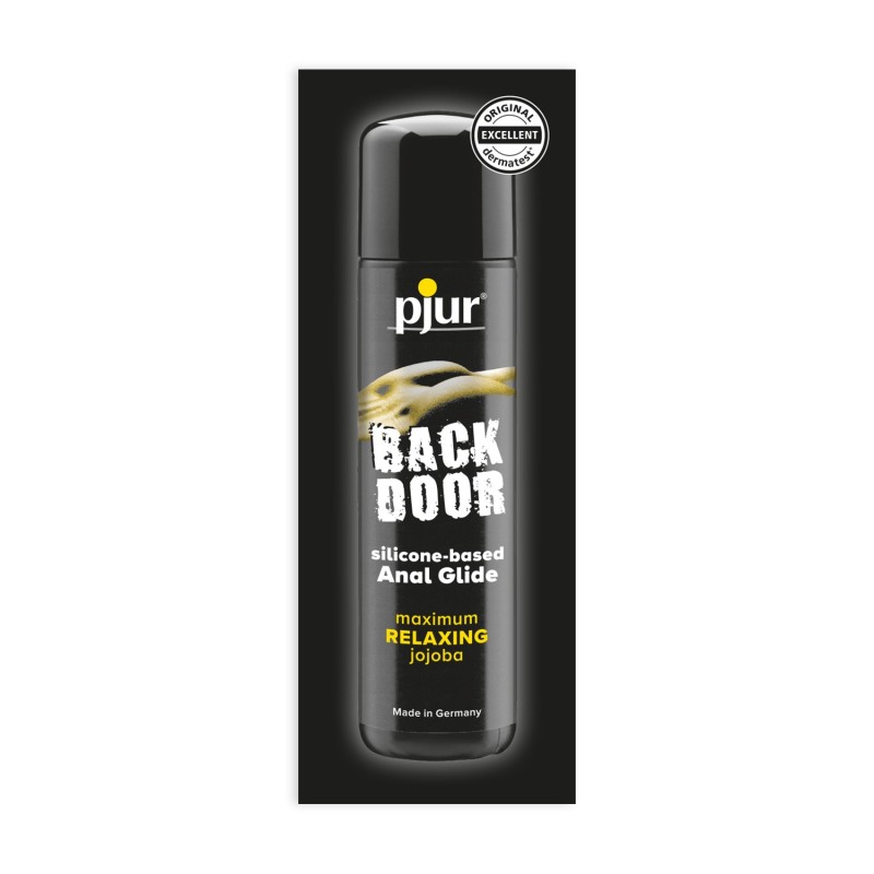 LUBRIFICANTE À BASE DE SILICONE PJUR BACK DOOR RELAXING 1,5ML LUBRIFICANTE À BASE DE SILICONE PJUR BACK DOOR RELAXING 1,5ML