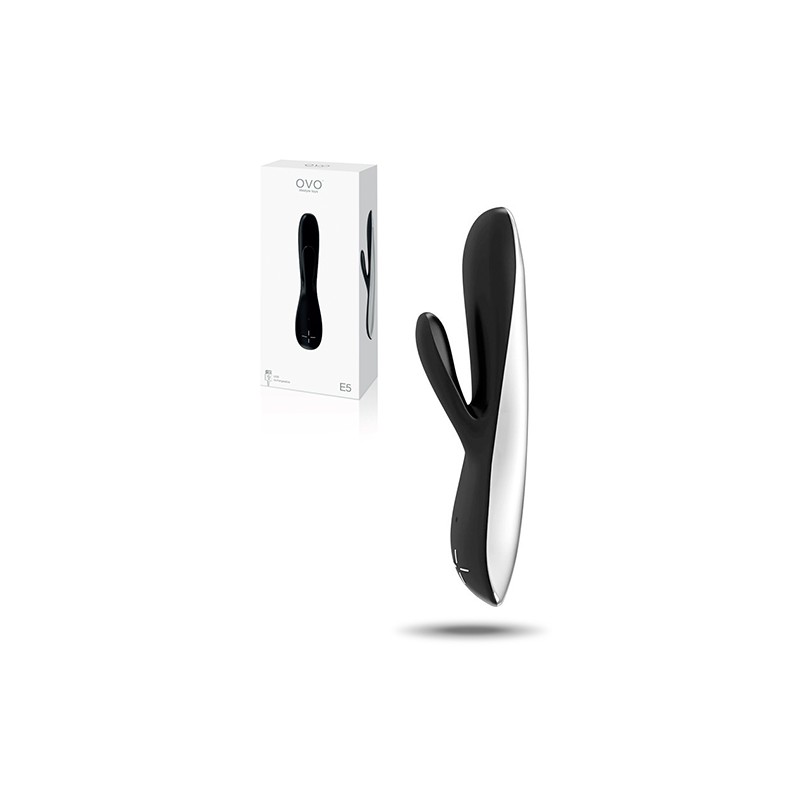 VIBRADOR RECARREGÁVEL E5 OVO PRETO VIBRADOR RECARREGÁVEL E5 OVO PRETO