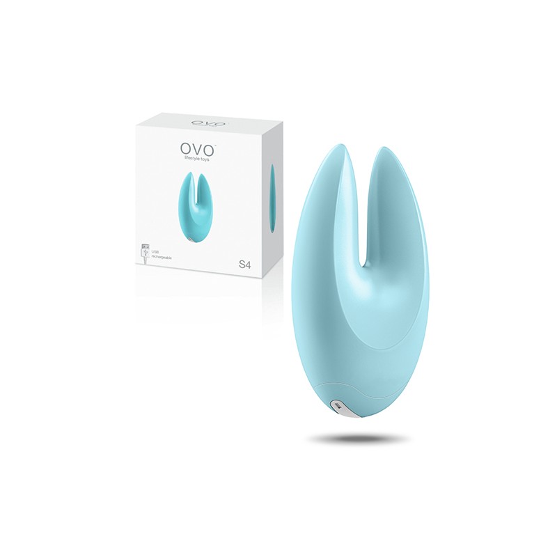 ESTIMULADOR RECARREGÁVEL S4 OVO AZUL ESTIMULADOR RECARREGÁVEL S4 OVO AZUL